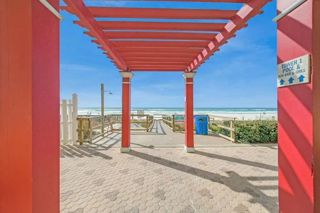 Beachfront Condo #906 At Majestic パナマシティービーチ アパート